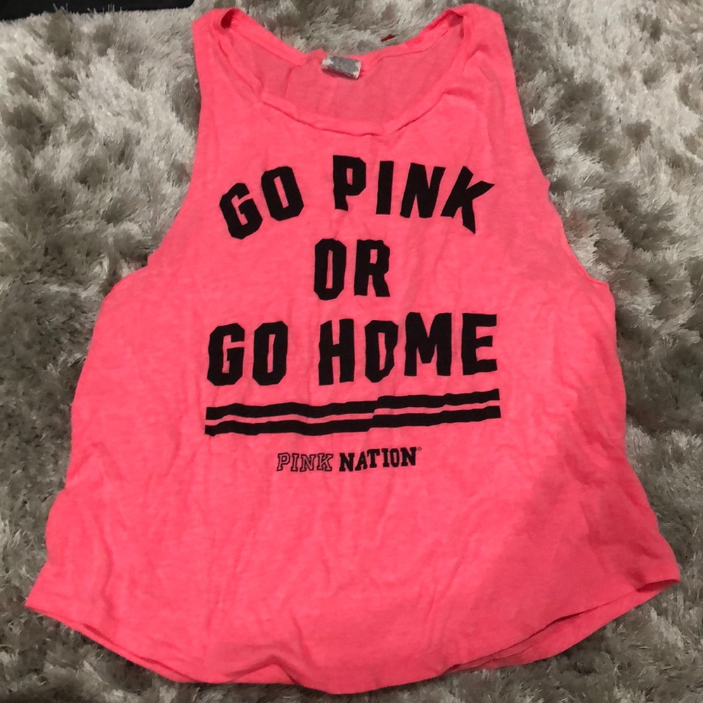 Go pink or go home pink nation shirt